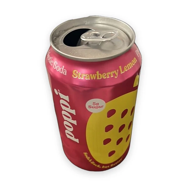 Poppi Strawberry Lemonade Prebiotic Soda