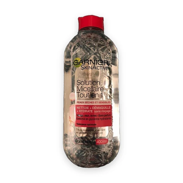 Garnier Skin Active Solution Micellaire Tout En 1 Peaux Sèches et Sensibles